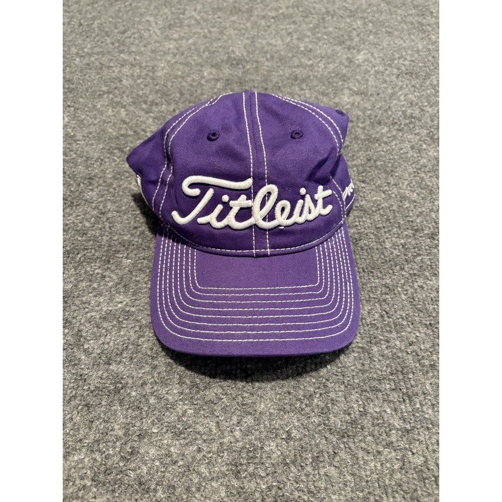 Foot joy Titleist pro V 1 purple golf hat men One size